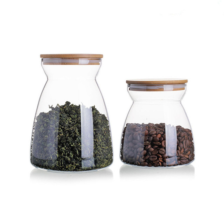 Glass Food Storage Jars With Airtight Lids Heat Resistant Borosilicate