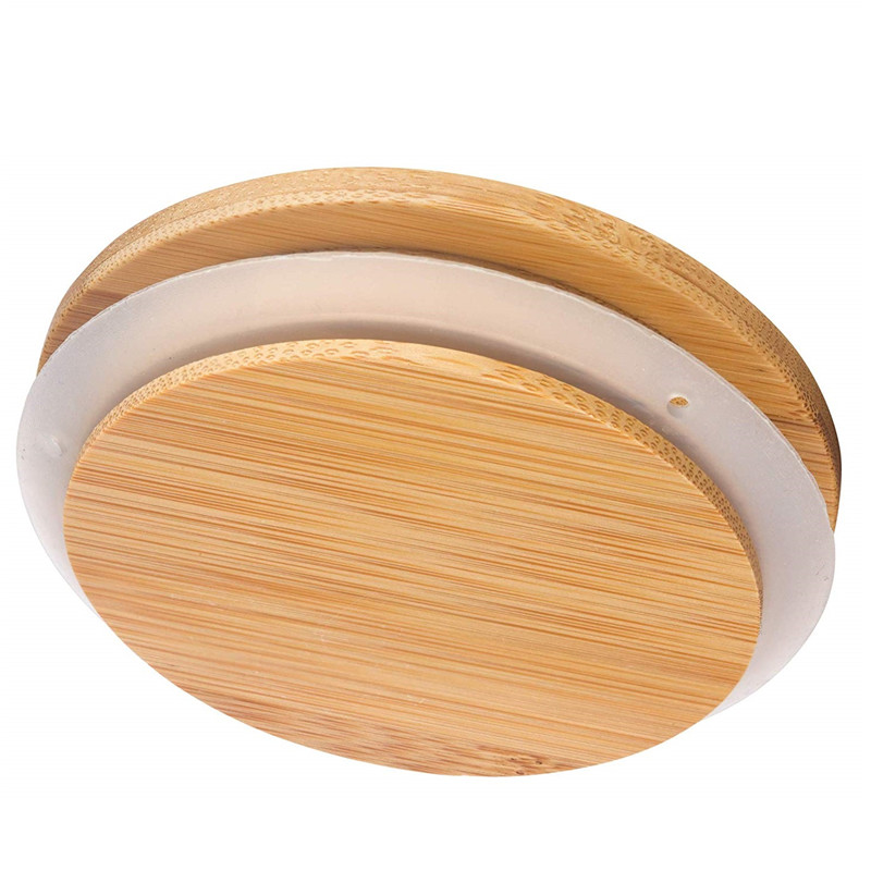 Glass Food Storage Jars with Airtight Bamboo Lids Honey Jam Candy Jar Kitchen Sugar Canisters