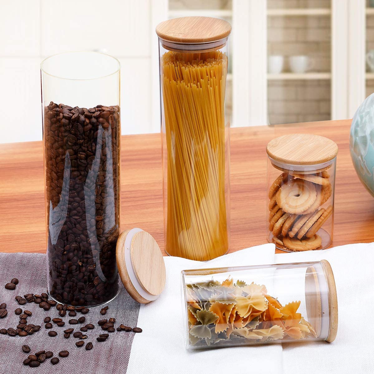 Glass Food Storage Jars