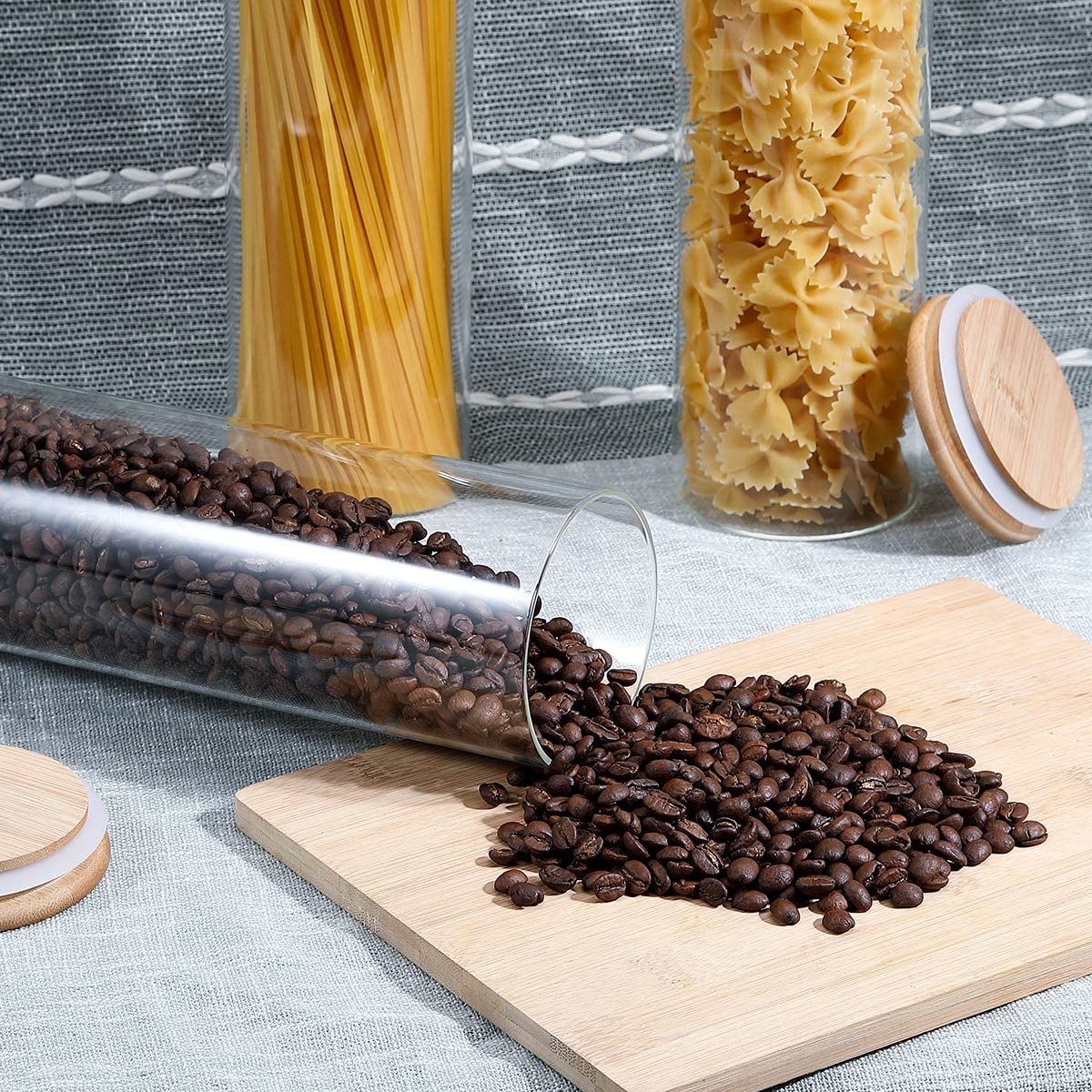 Glass Food Storage Jars