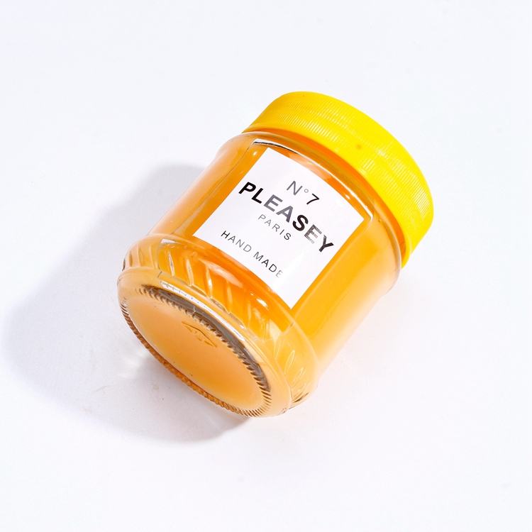 Glass Jam Jar Wholesale 80ml 150ml Peanut Butter honey Packaging With Plastic Screw Lids
