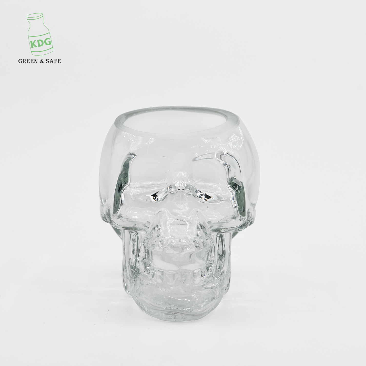 Glass Jar Manufacturer High Quality Skeleton Shaped Glass Jar for Storage