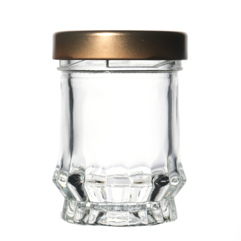 Glass Jar Manufacturer Various Capacity Hot Sale Bird's Nest Kitchen Storage Glass Jar