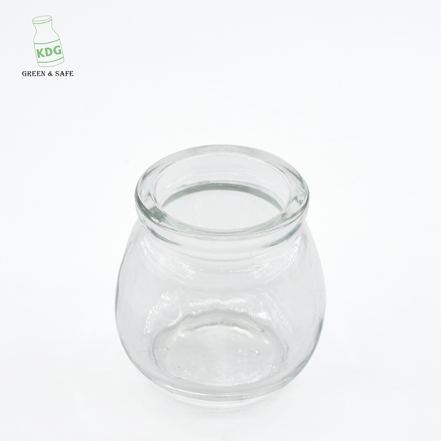 Glass Jar Suppliers High Quality Wholesale Customize Empty Pudding Round Glass Jars Food