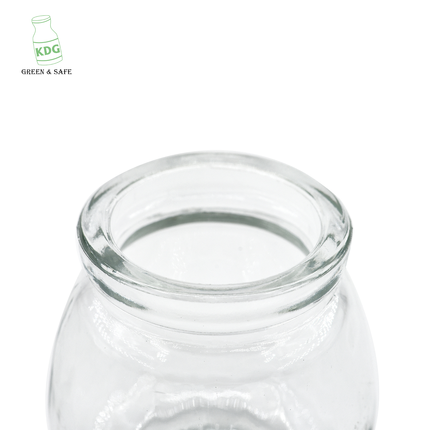 Glass Jar Suppliers High Quality Wholesale Customize Empty Pudding Round Glass Jars Food