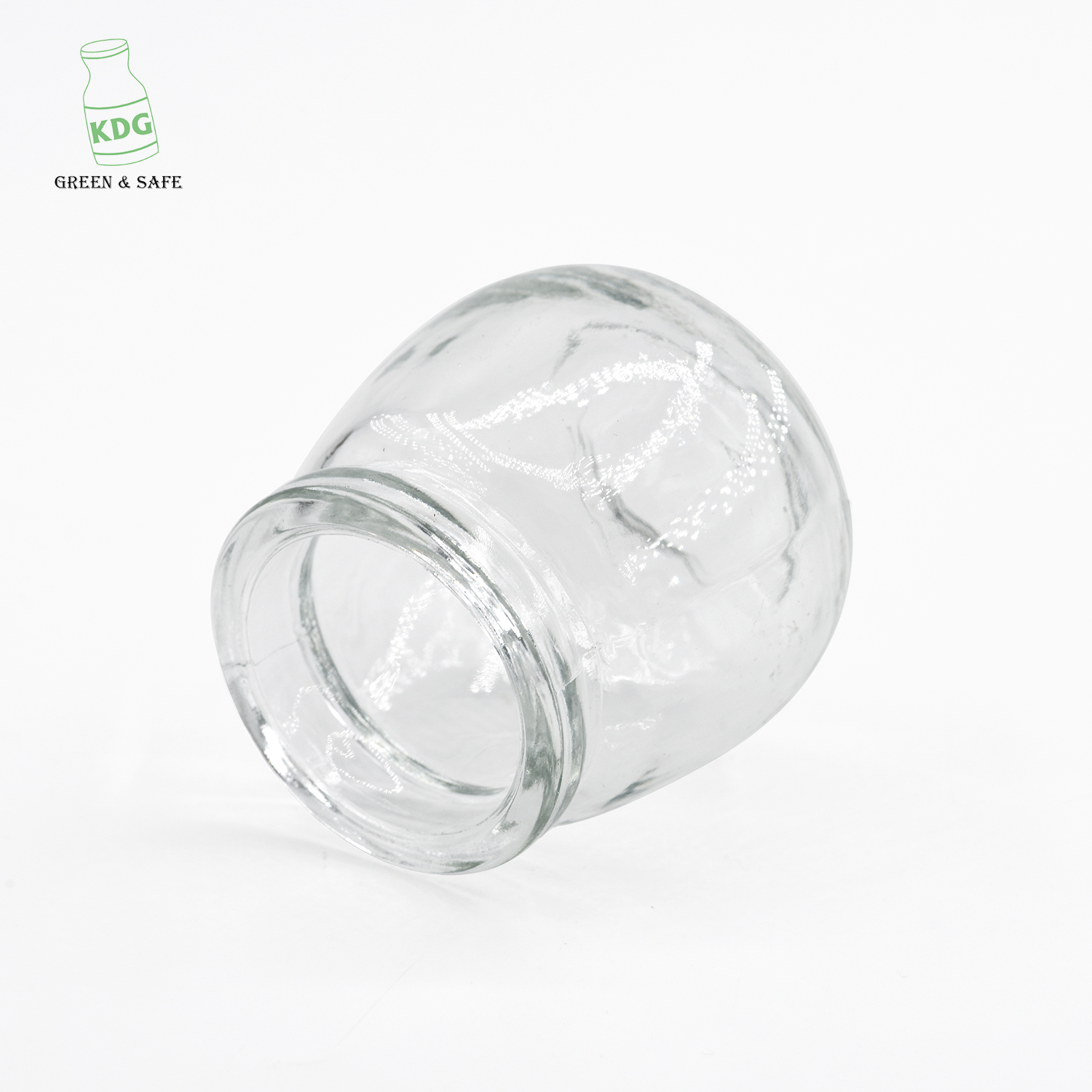 Glass Jar Suppliers High Quality Wholesale Customize Empty Pudding Round Glass Jars Food