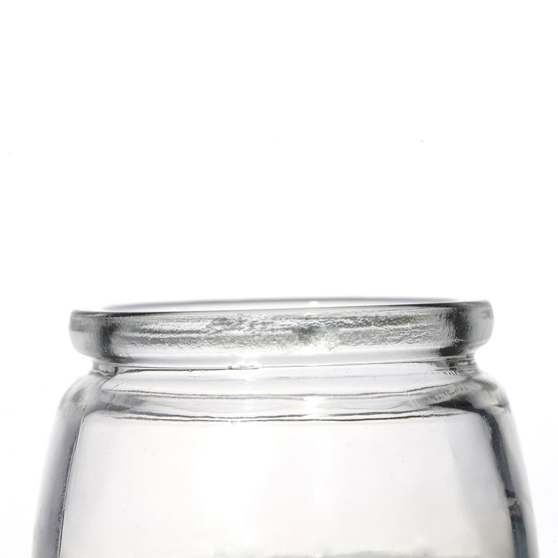 Glass Jar Suppliers High Quality Wholesale Customize Empty Pudding Round Glass Jars Food