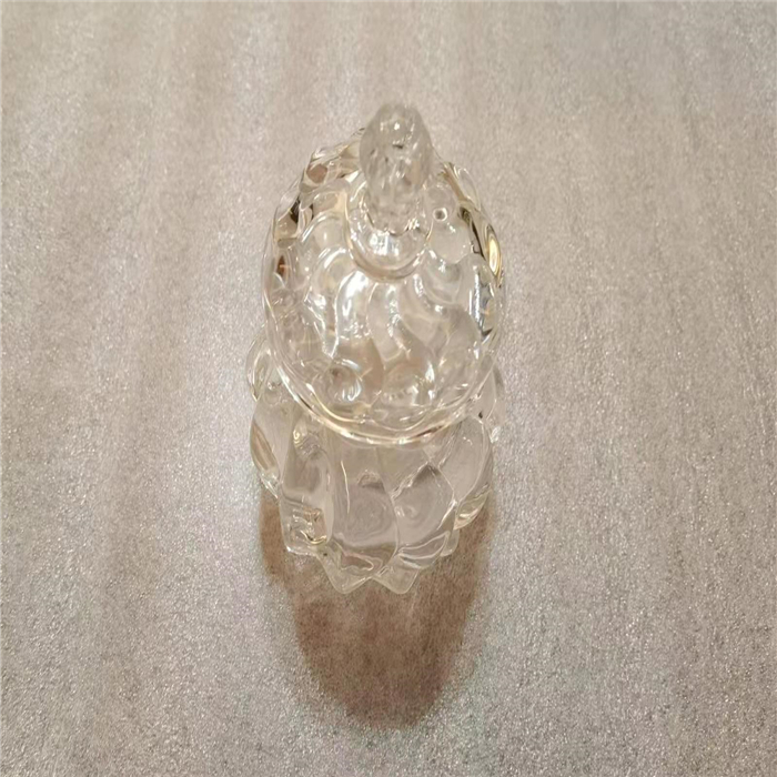 Glass Jar With Lid Ceramic Or Customerized Glass Storage Jars Wholesale Clear Glass Candy Jar Crystal Food Cont