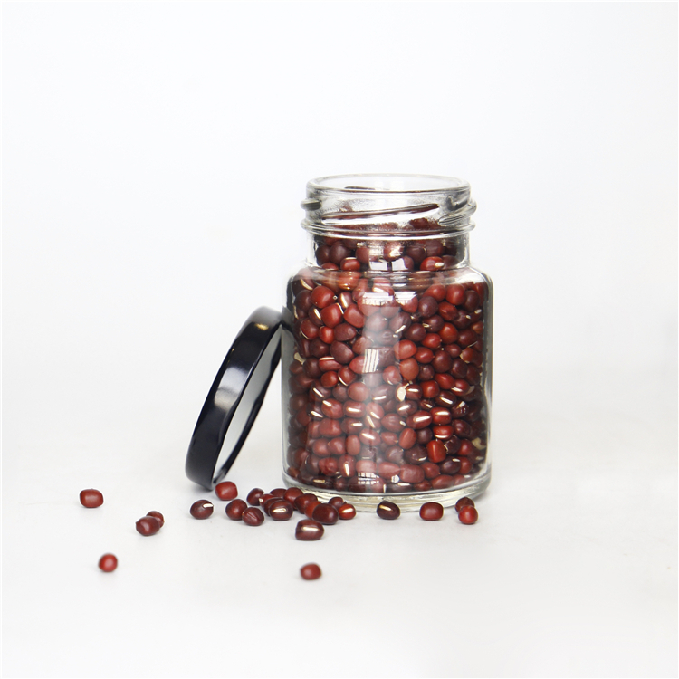 Glass Jar With Lids Food Storage Jar for Honey round jars for food