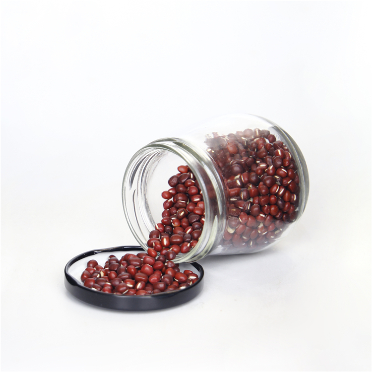 Glass Jar With Lids Food Storage Jar for Honey round jars for food