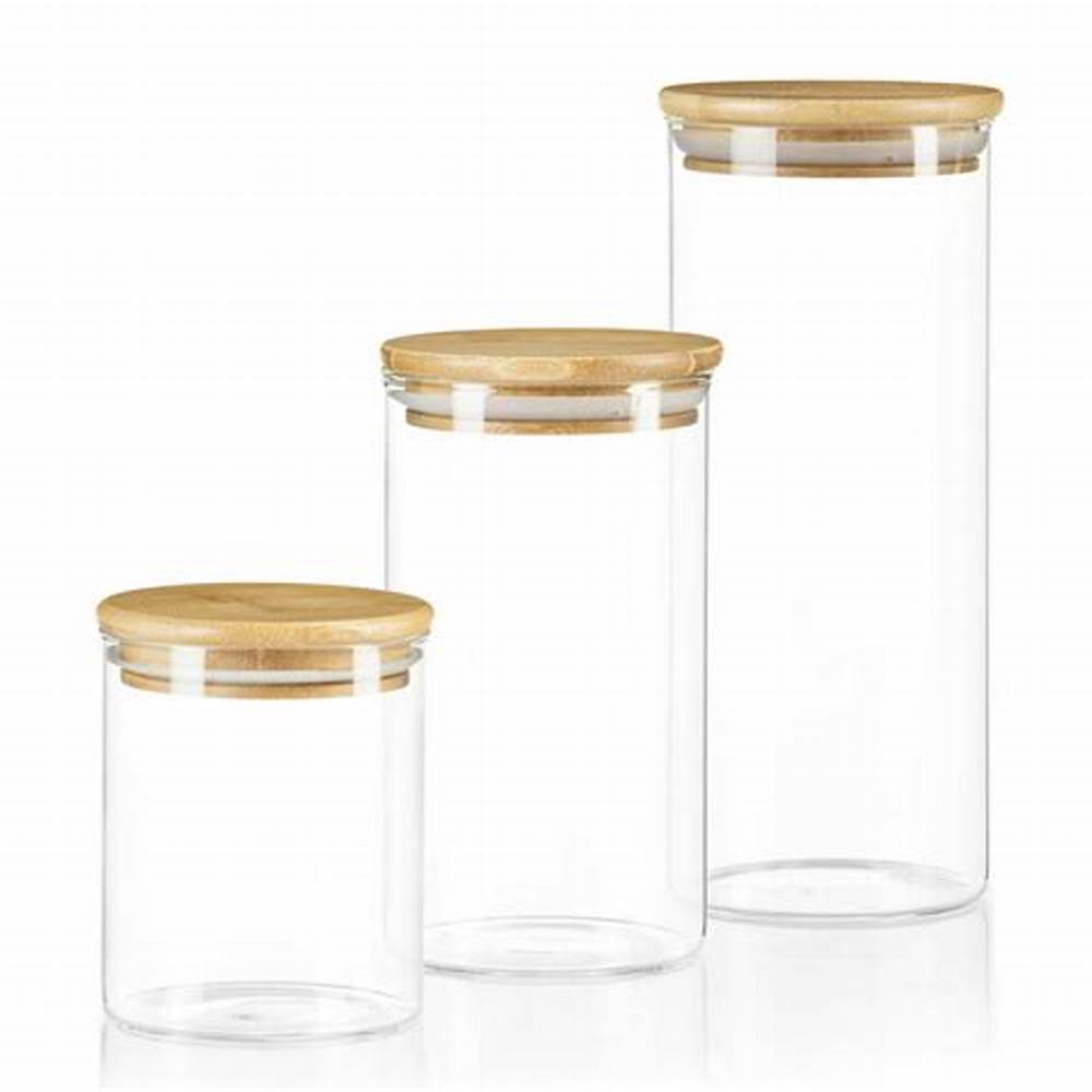 Glass Jars Coffee Tea Honey Jar Food Storage Bottle Jar Glass Container