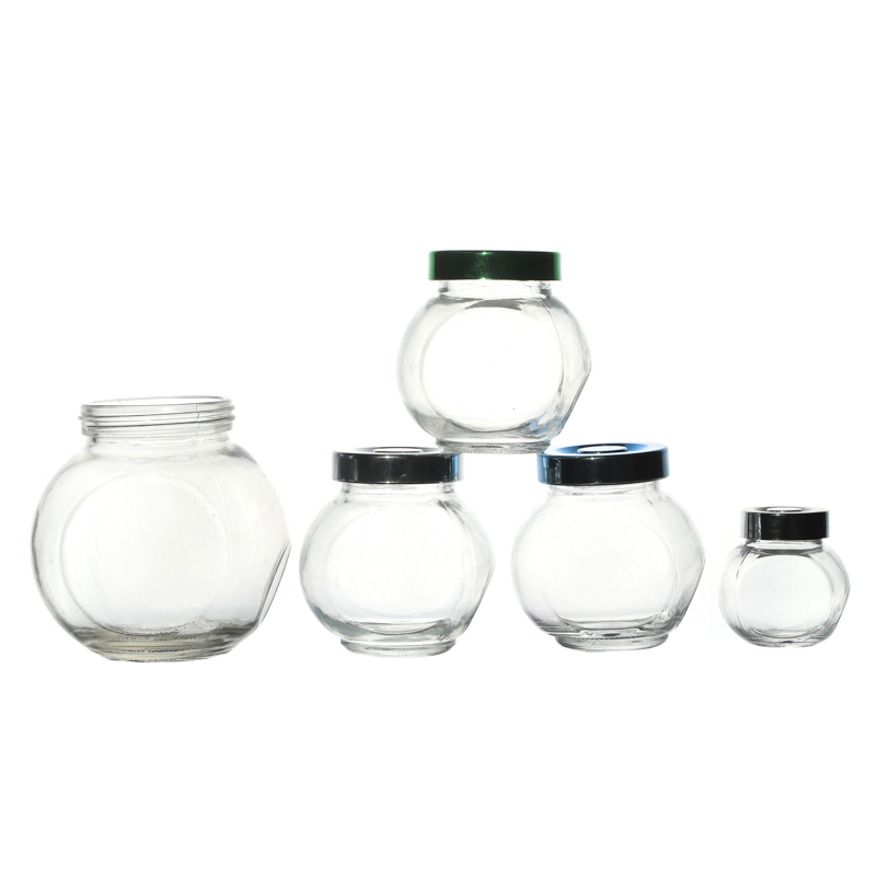Glass Jars Factory Storage Food Container Screw Top Airtight Glass Jar for Kitchen