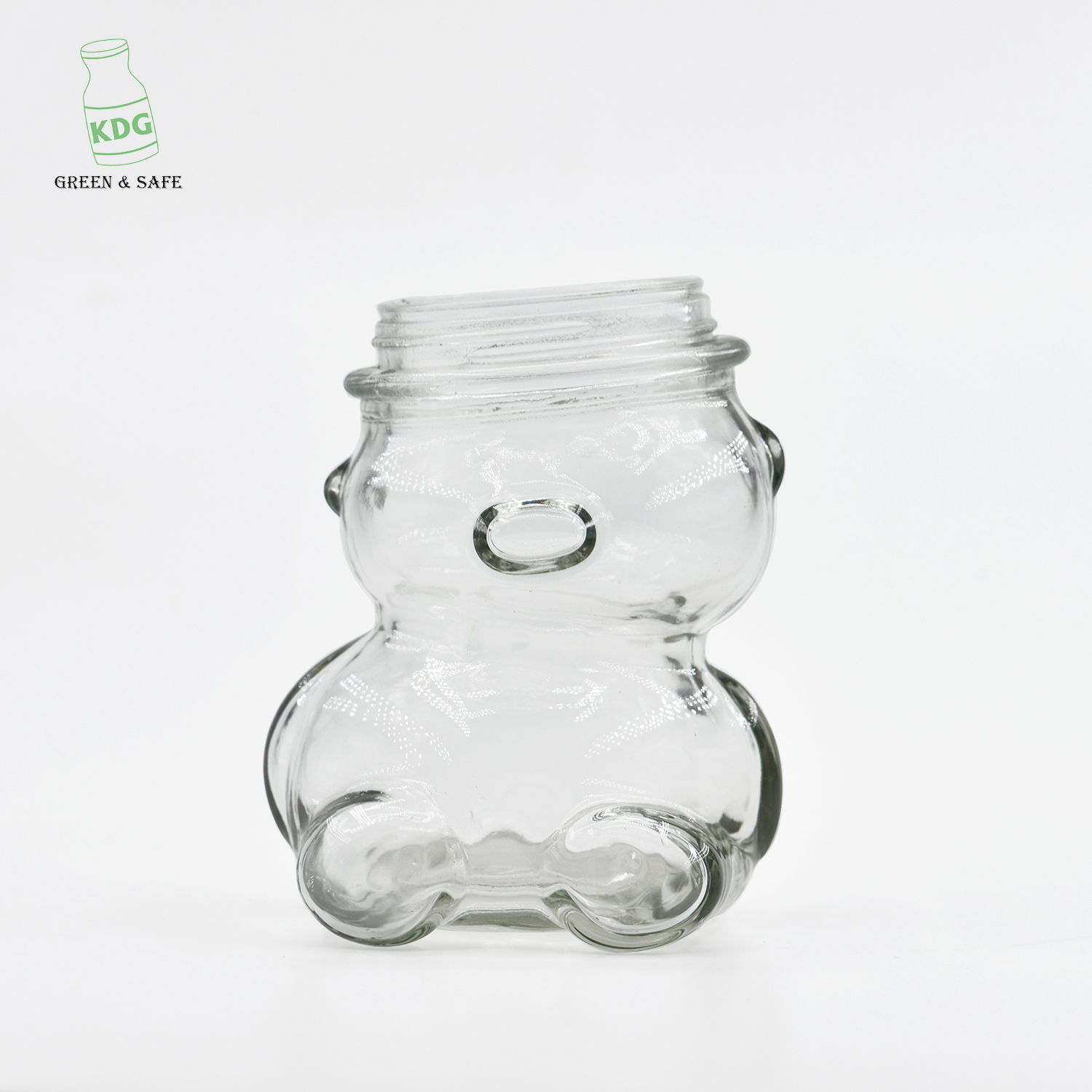 Glass Jars Suppliers Bear Shaped Screw Top Clear Storage Food Glass Jars Wholesale