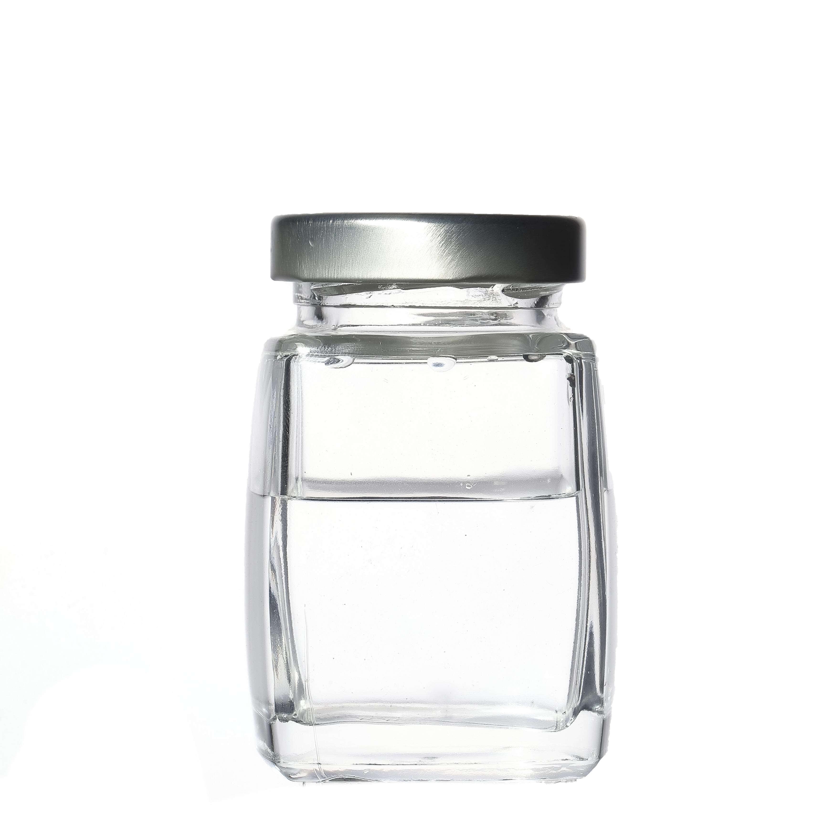 Glass Jars Suppliers Bird's Nest Storage Customize Empty Square Food Glass Jars Wholesale