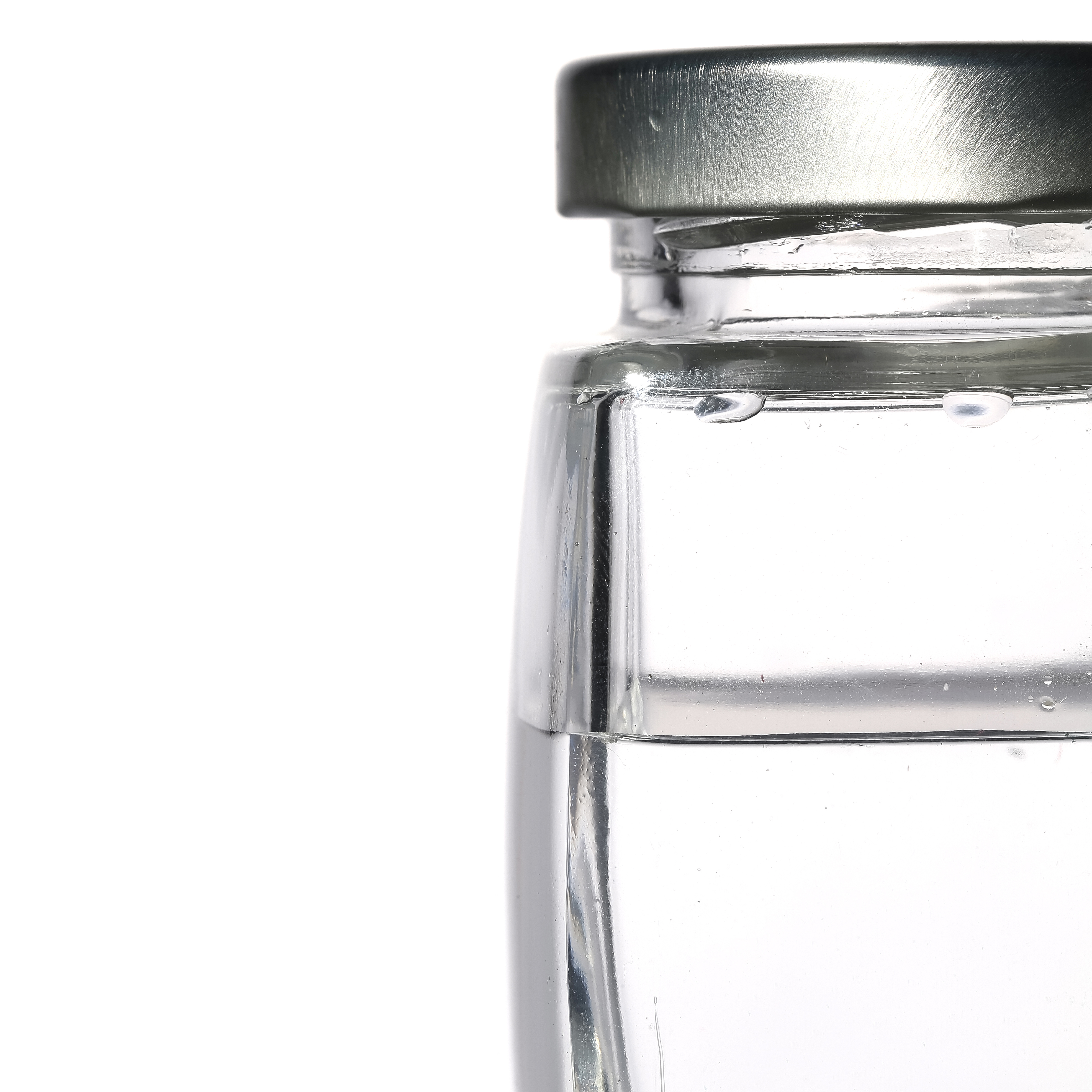 Glass Jars Suppliers Bird's Nest Storage Customize Empty Square Food Glass Jars Wholesale