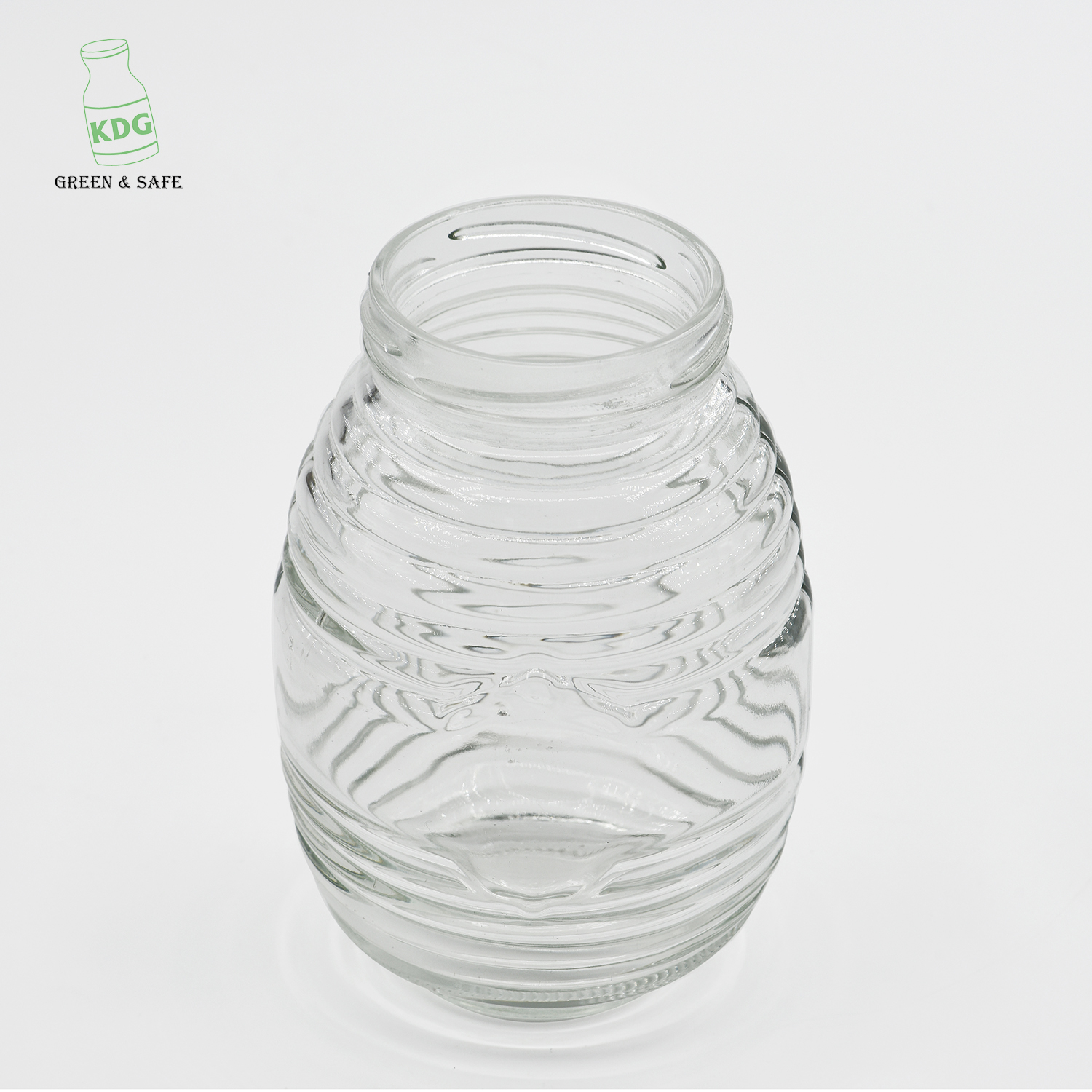 Glass Jars Suppliers Empty Round Customize Flint Storage Food Honey Jar Glass
