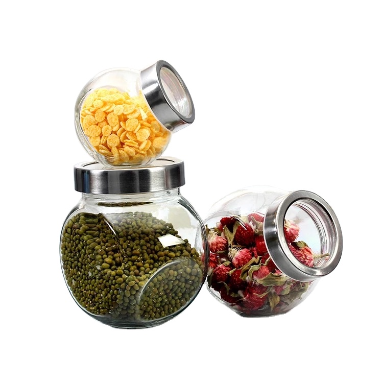 Glass Jars Suppliers Hot Selling Screw Top Flint Food Storage Honey Jar Glass Wholesale