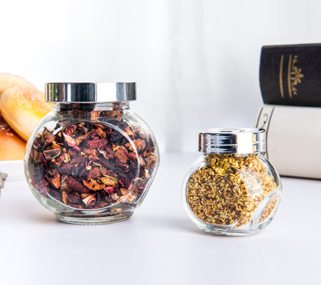 Glass Jars Suppliers Hot Selling Screw Top Flint Food Storage Honey Jar Glass Wholesale