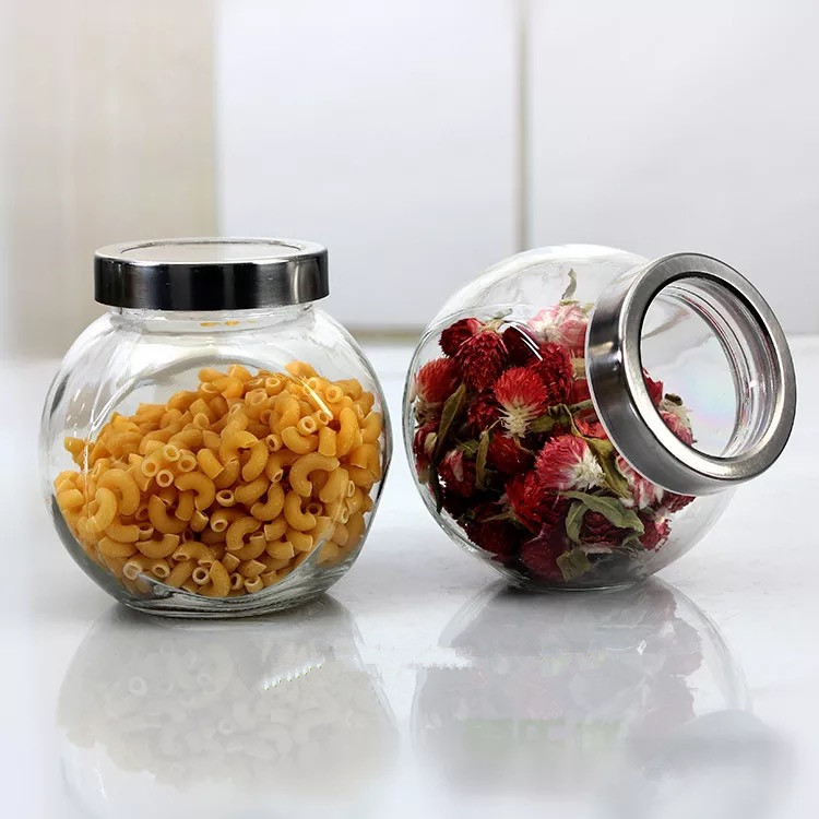 Glass Jars Suppliers Hot Selling Screw Top Flint Food Storage Honey Jar Glass Wholesale