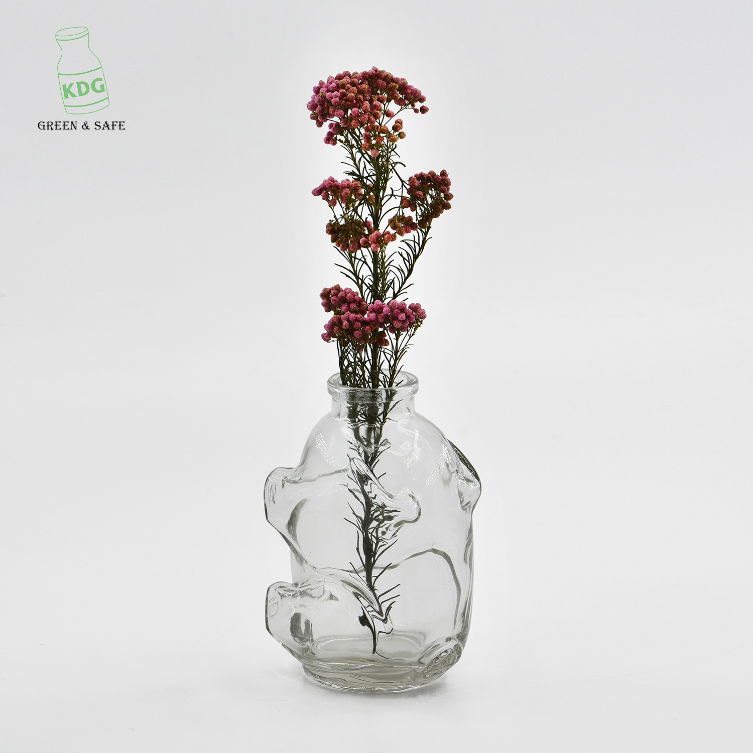 Glass Jars Suppliers Lucky Pig Shaped Airtight Storage Customize Food Glass Jar Wholesale