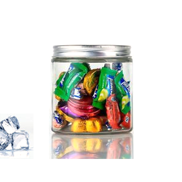 Glass Jars Wholesale Clear Glass Round Honey /Jam Jar/Bottle With Screw Metal Lid 730/500/390/380/280/250/200/180/150ml