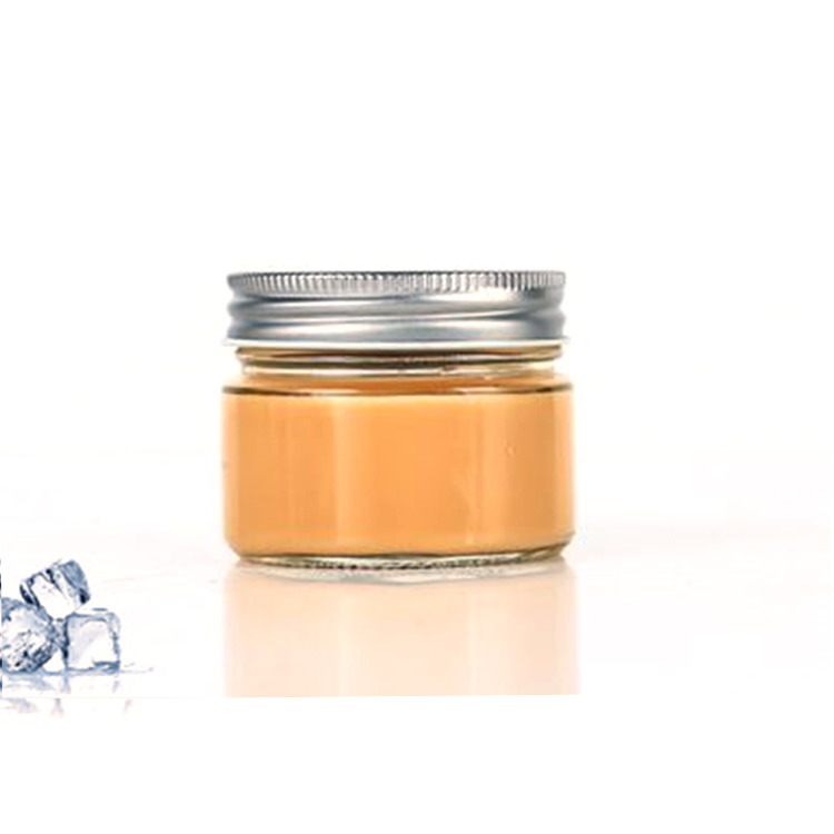 Glass Jars Wholesale Clear Glass Round Honey /Jam Jar/Bottle With Screw Metal Lid 730/500/390/380/280/250/200/180/150ml