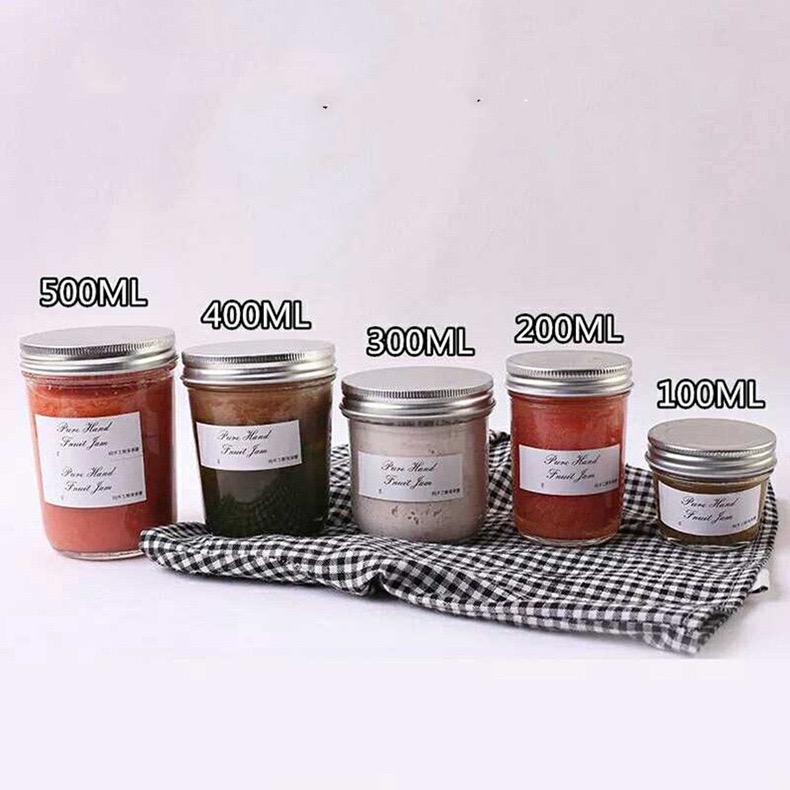 Glass Jars With Lids, Canning Jars For Caviar,Herb,Jelly,Jam