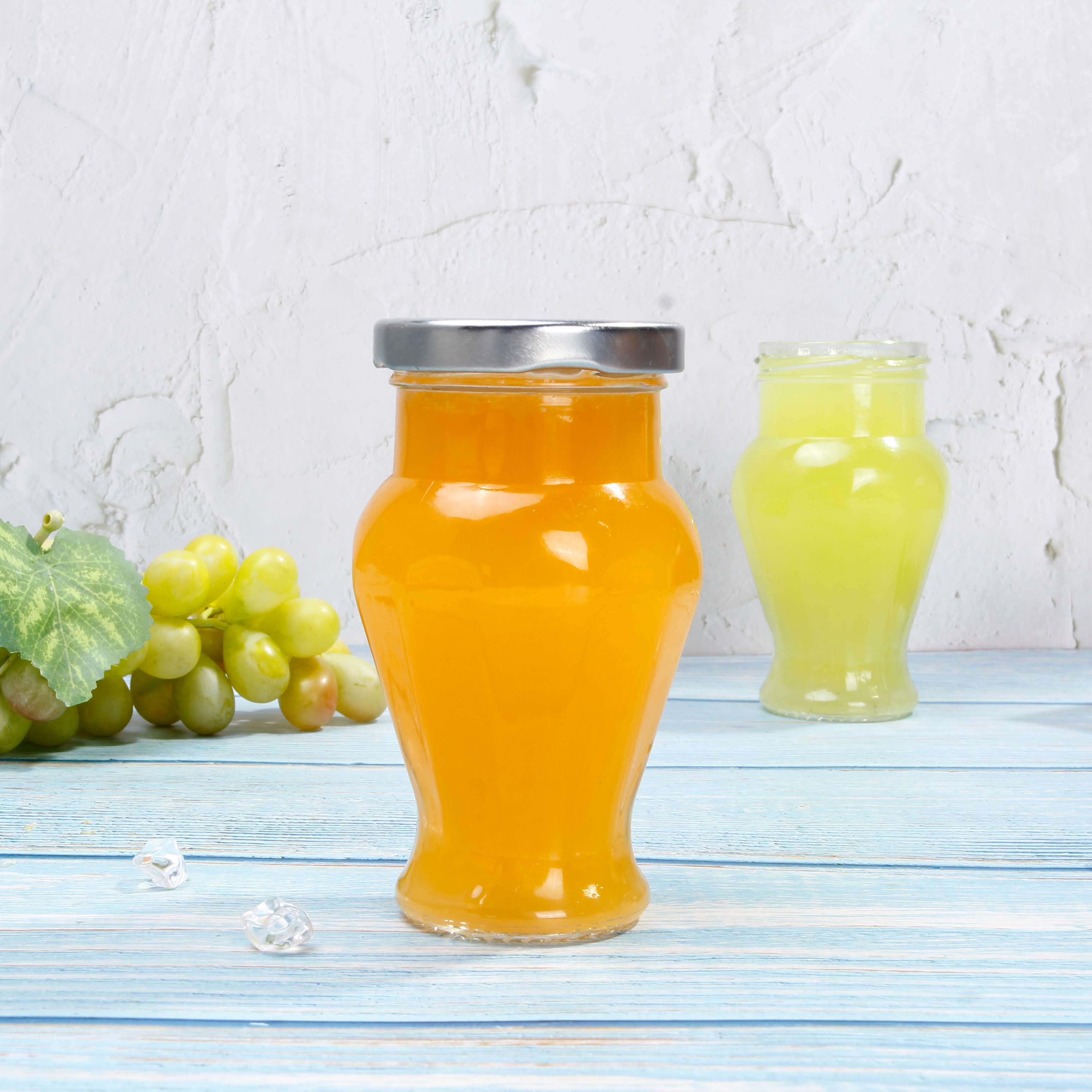 Glass Jars and Containers Manufacture Supply Custom Wide Mouth Jam Jars With Lids