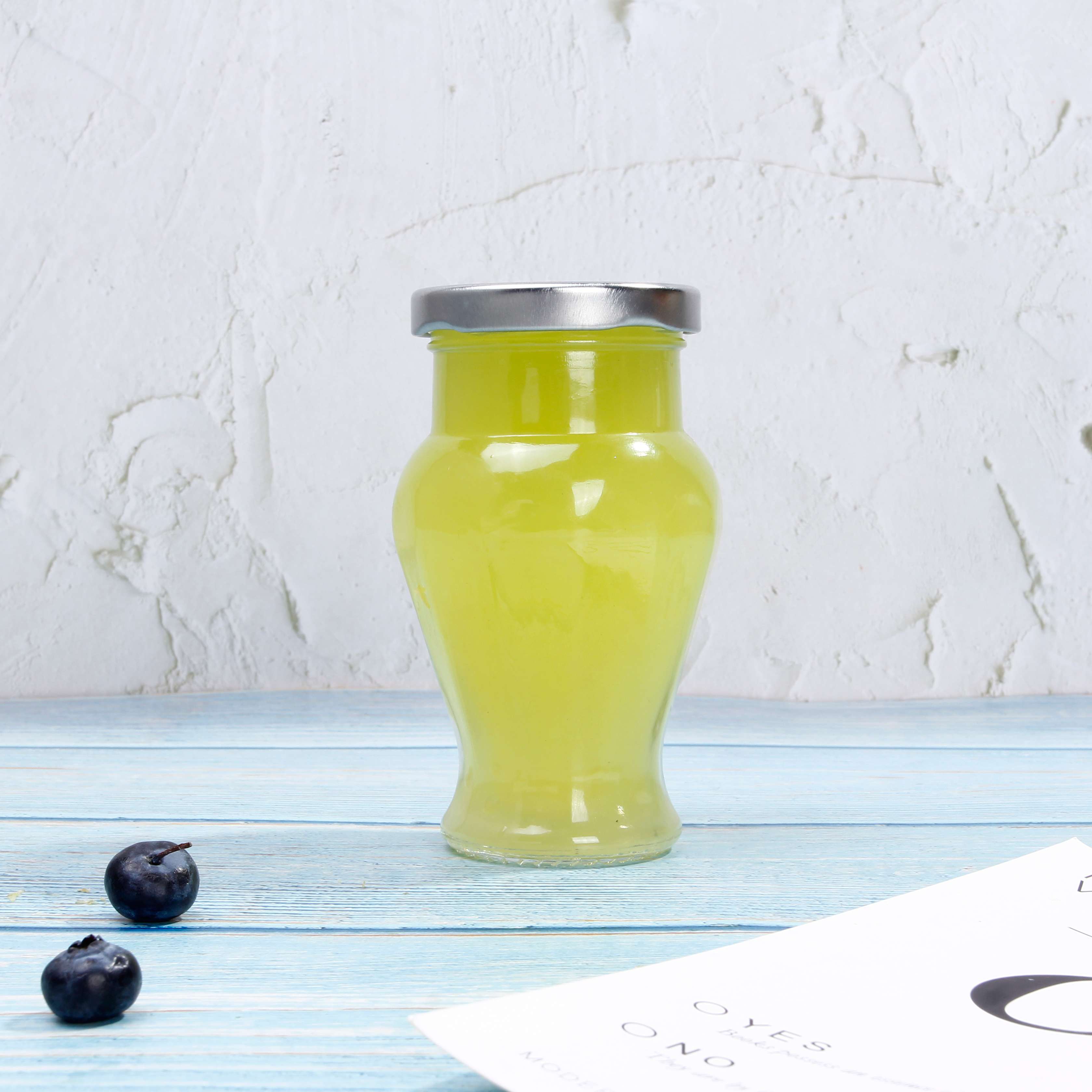 Glass Jars and Containers Manufacture Supply Custom Wide Mouth Jam Jars With Lids