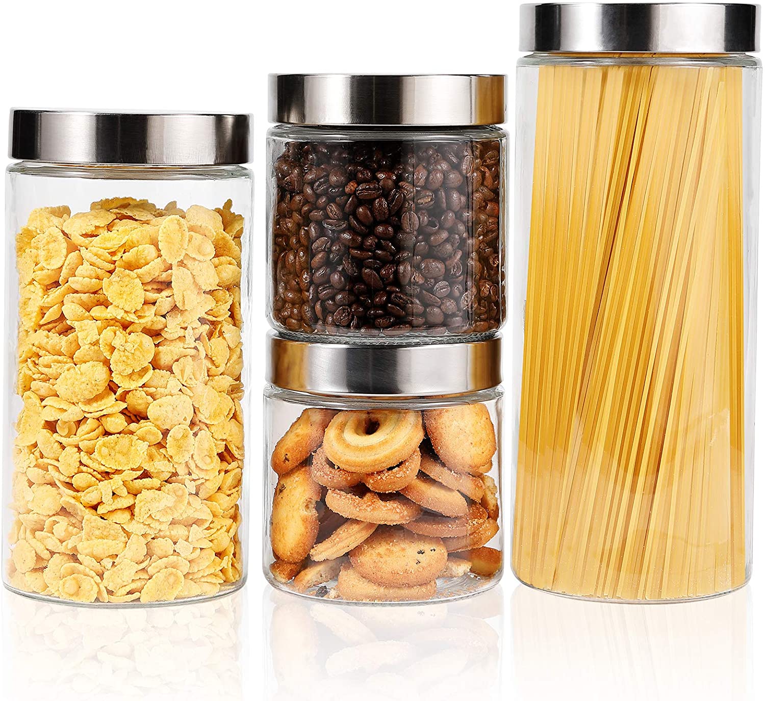 Glass Kitchen Canister Sets for the Kitchen