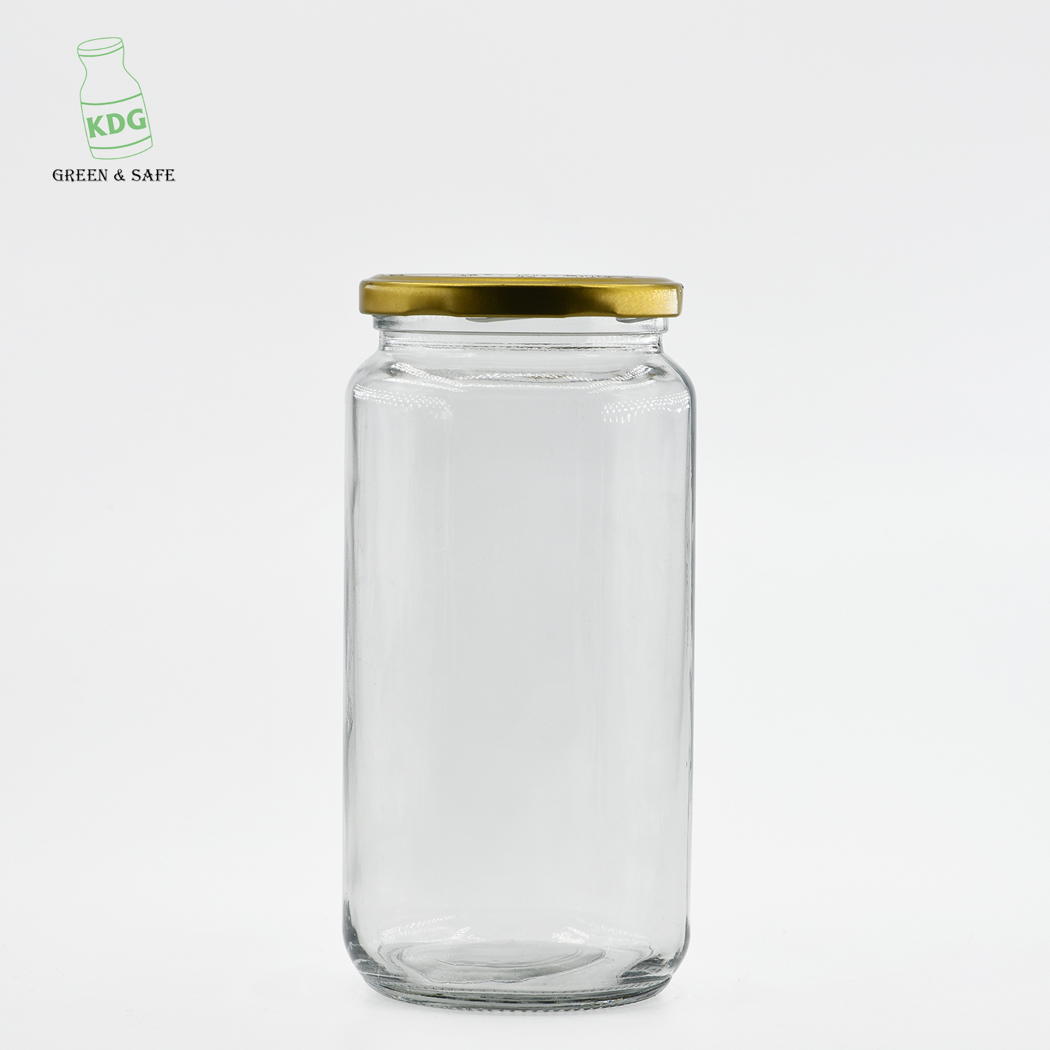 Glass Kitchenware Wholesale Customize High Quality Food Round Glass Storage Jar