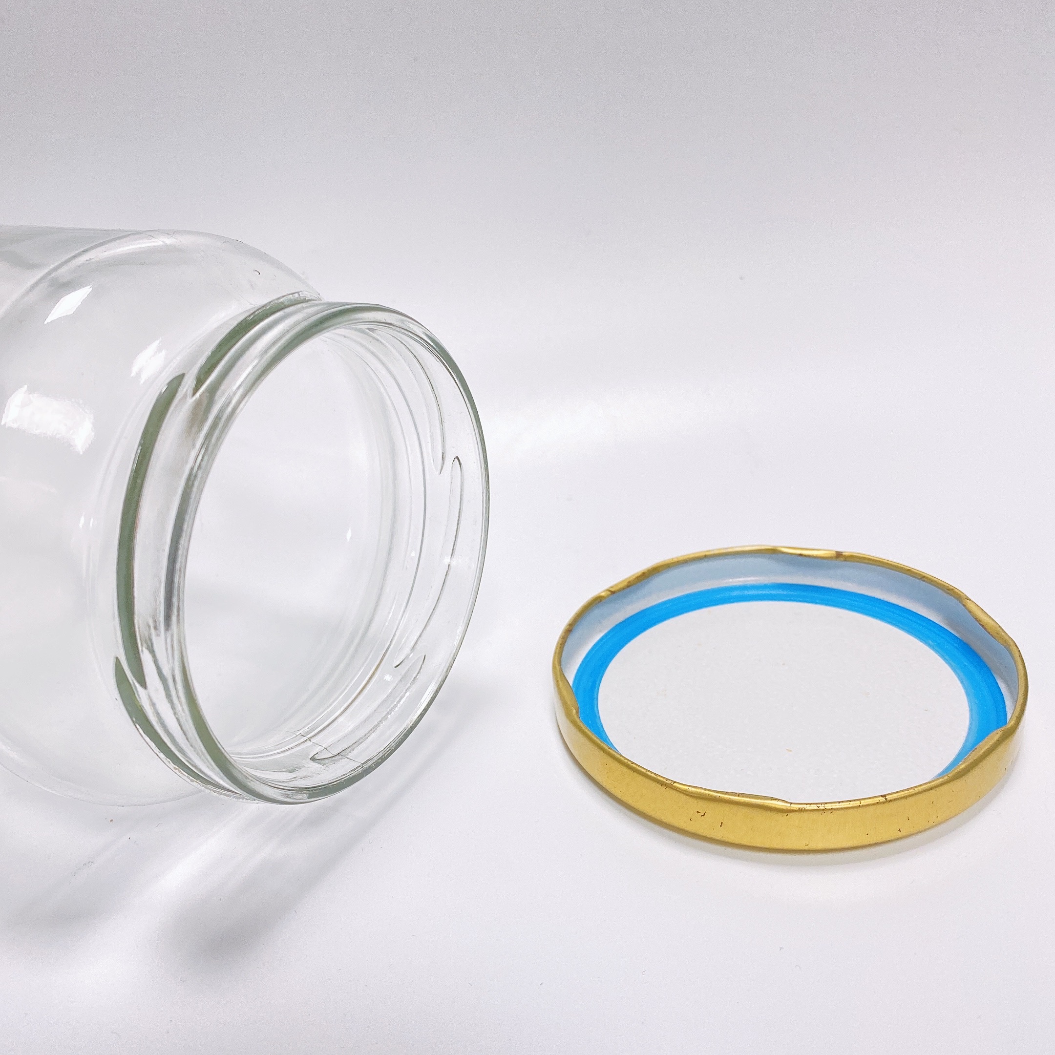 Glass Kitchenware Wholesale Customize High Quality Food Round Glass Storage Jar