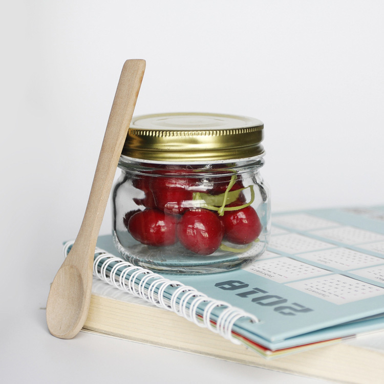 Glass Mason Fermentation jarJar 32oz With Black /Golden /Silver Screw Lid For Pickle /Candy Storage