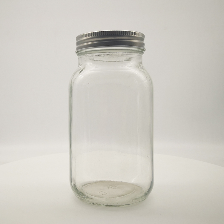 Glass Mason Fermentation jarJar 750ml With Screw Lid For Pickle /Candy Storage For Kimchi /Pickle