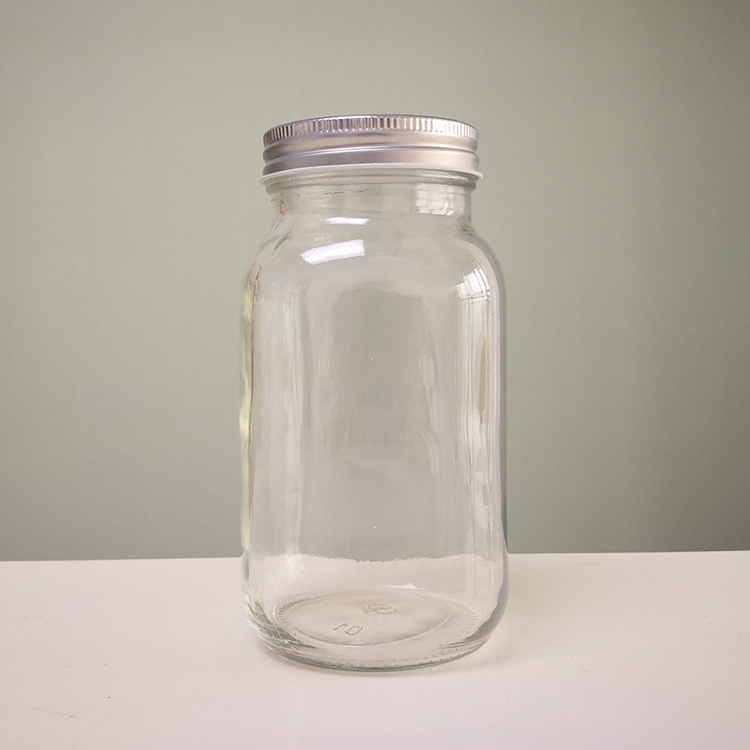 Glass Mason Fermentation jarJar 750ml With Screw Lid For Pickle /Candy Storage For Kimchi /Pickle