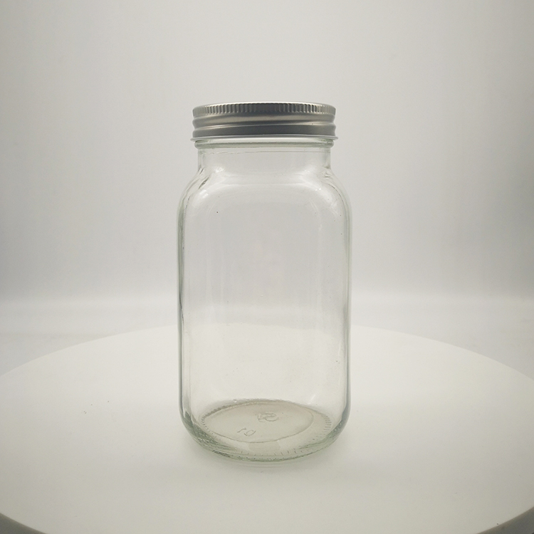 Glass Mason Fermentation jarJar 750ml With Screw Lid For Pickle /Candy Storage For Kimchi /Pickle