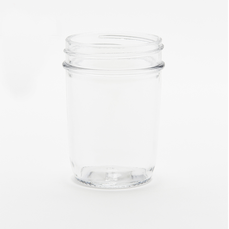 Glass Mason Jar 120ml 220ml 250ml 300ml 380ml Taper Shape Hermetic Glass Jelly Jam Jar With Metal Lids
