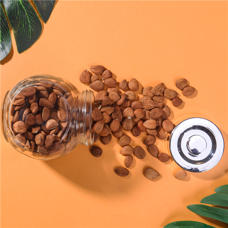 Glass Material and Eco-Friendly Feature unique design glass storage jar with metal screw lid