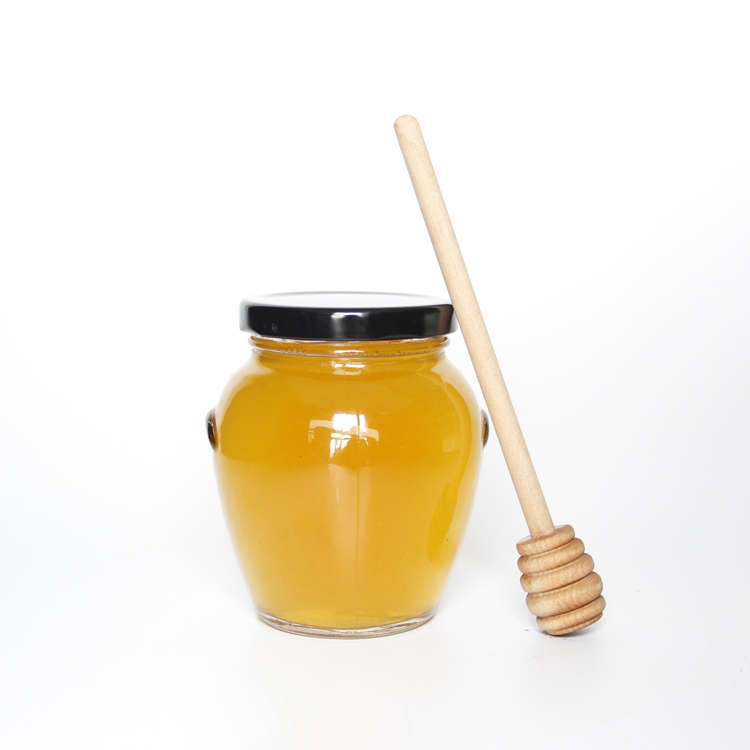 Glass Orcio Jars 106ml 212ml 314ml 580ml For Sauce Jam Honey Candy Candle Preserving