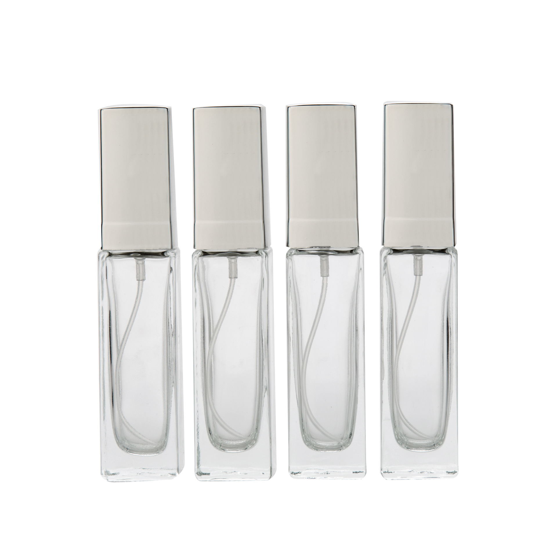 Glass Pocket Refillable Perfume Pump Atomizer Bottle