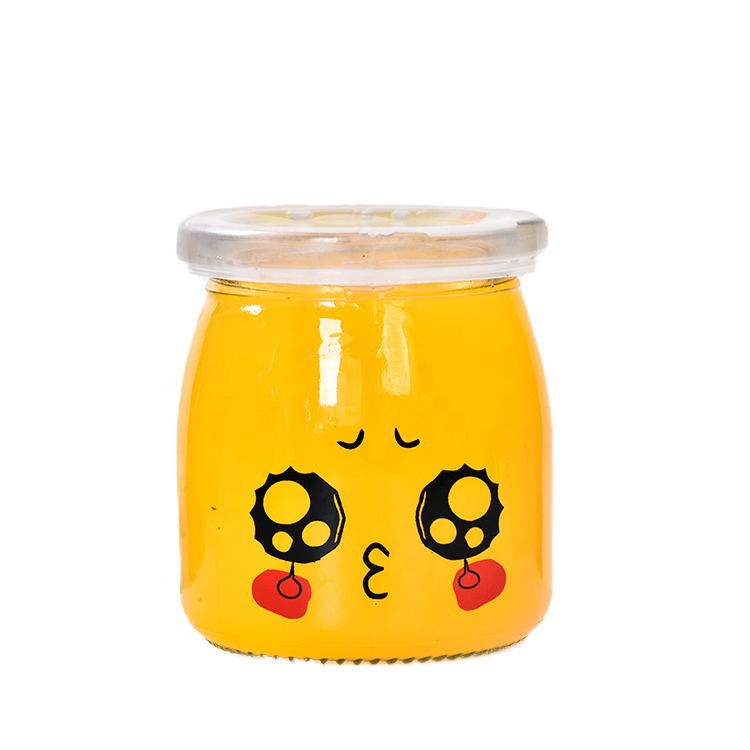 Glass Pudding Jar Pudding Bottle Milk Bottle Fruits Yoghurt Muse Bottle 100ml 150ml 200ml Screw Cap Eye Drop Pharmaceutical