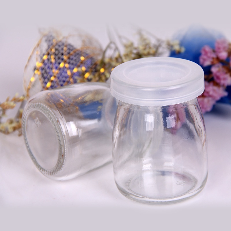 Glass Pudding Jar Pudding Bottle Milk Bottle Fruits Yoghurt Muse Bottle 100ml 150ml 200ml Screw Cap Eye Drop Pharmaceutical