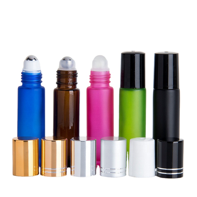 Glass Roller Bottle 10ml Perfume Roll on Personal Care Essential Oils bottle