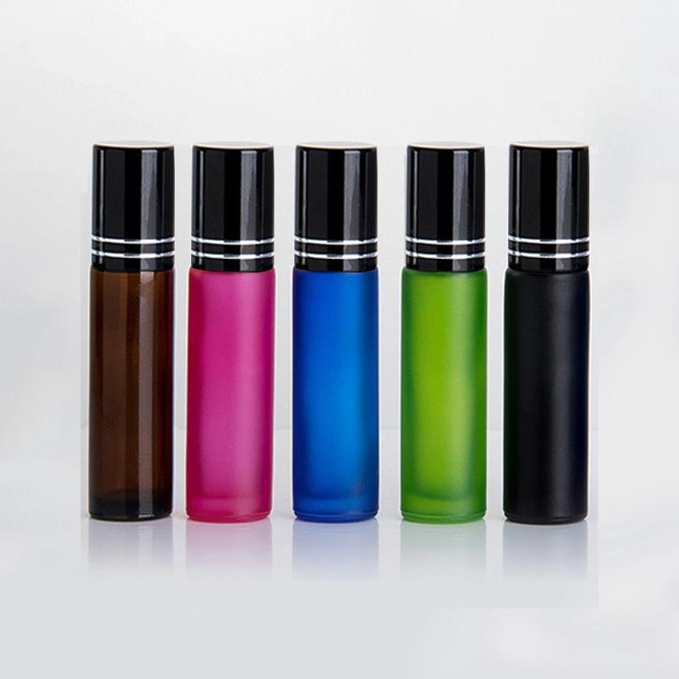 Glass Roller Bottle 10ml Perfume Roll on Personal Care Essential Oils bottle