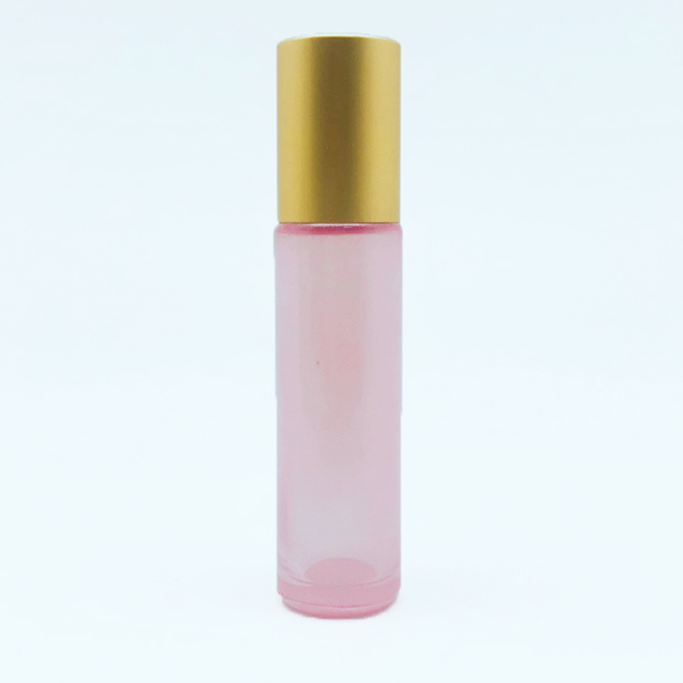 Glass Roller Bottle Eye Essential Oil Anhidrotic Fragrance Perfume Roll-on Bottle Pink Green Purple Screen Printing