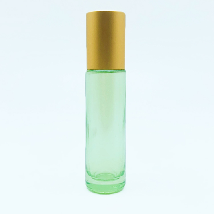 Glass Roller Bottle Eye Essential Oil Anhidrotic Fragrance Perfume Roll-on Bottle Pink Green Purple Screen Printing