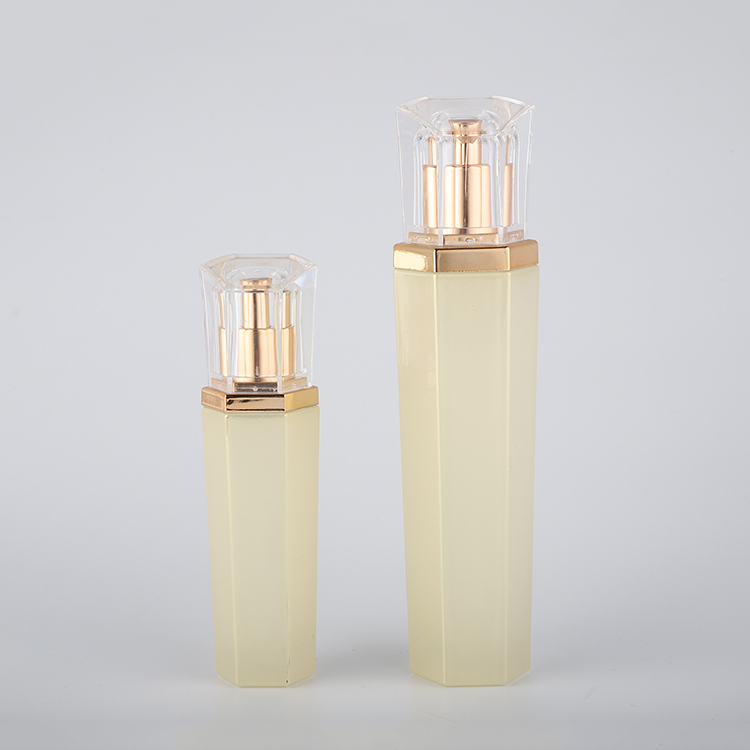 Glass Skincare Glass Cosmetic Packaging / Cosmetic Jars Packaging for Personal Care