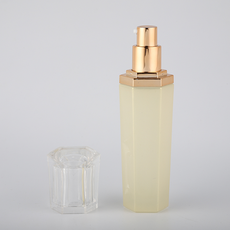 Glass Skincare Glass Cosmetic Packaging / Cosmetic Jars Packaging for Personal Care
