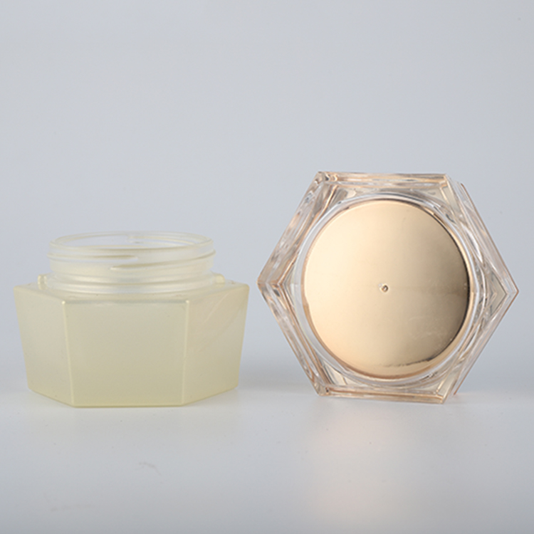 Glass Skincare Glass Cosmetic Packaging / Cosmetic Jars Packaging for Personal Care