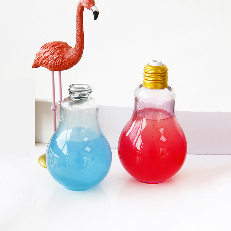 Glass Spice Container 100ml 150ml 200ml Light Bulb Jars